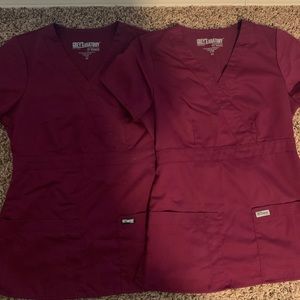 Greys Anatomy Scrub Tops